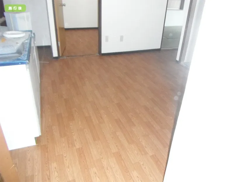 東京都世田谷区 床 クッションフロア張替え